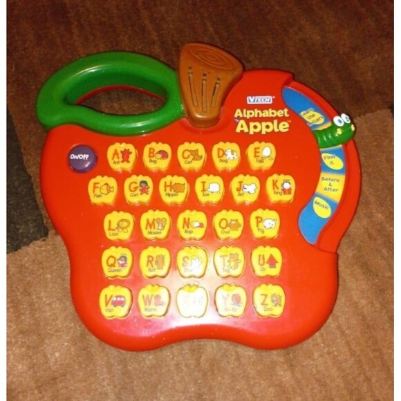 VTech Alphabet Apple Baby/Toddler Toy - Picture 1 of 5